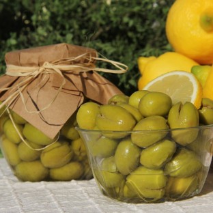 Yeşil Zeytin (Kırma) 420 gr 